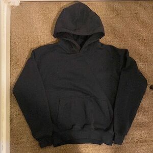 hours Navy Pullover Hoodie Sweatshirt Size M